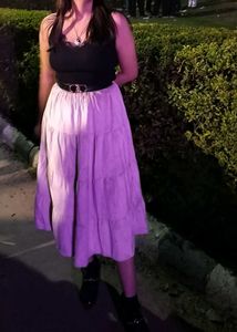 Tiered Maxi Skirt