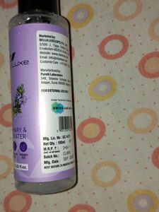 Clare Luxe Rosemary Rice Water