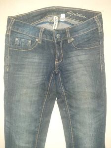 💎 MANGO Blue Denim Jeans — Waist-Defining Fit