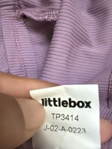 Chic Lavender Bell Sleeve Top