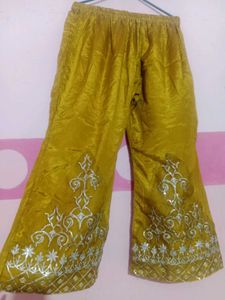 Pakistani Suit With Palazzo And Dupatta