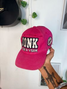 Vibrant Pink "JONK 46" Baseball Cap