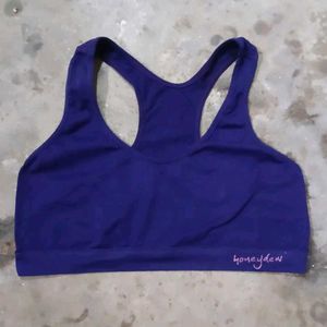 Purple Honeydew Sports Bra