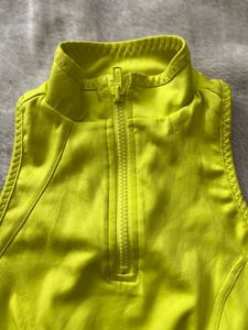Neon Yellow Sports Bra