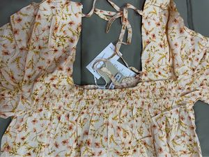 Forever New - Mon Square NeckButton Through