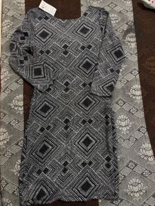 Bodycon midi shimmer Sleeve Dress