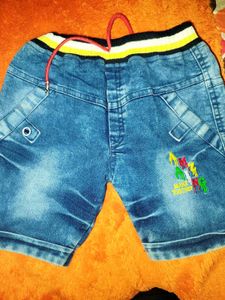 Boys' T-Shirt and Denim Shorts Set