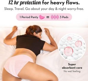 Plush Disposable Period Panty Bundle