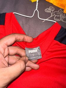 Puma Training T-Shirt Red