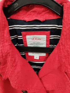 Red Casual Jacket