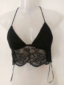 Lace Halter Neck Bralette