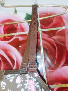 Unused Wired Floral Print Bra, 38B Size