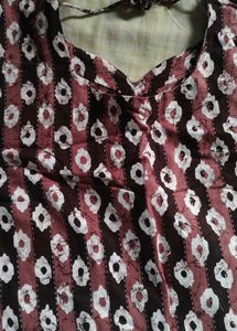 Stylish Printed Cotton Kurta
