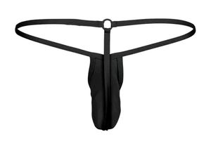 Unused Imported Men's Black Gstring