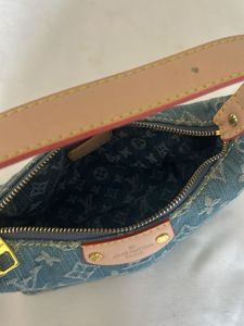 Louis Vuitton Monogram Denim Mini Pochette / Shoul