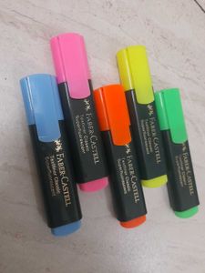Faber-Castell Highlighters - Set of 5