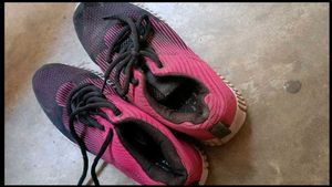 Stylish Pink & Black Sneakers