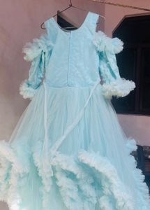 Beautiful Sky Blue Gown