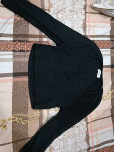Black Long Sleeve Top
