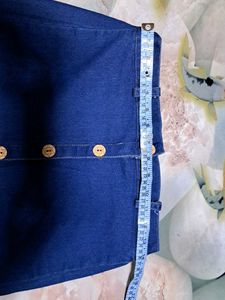 Blue Denim Skirt