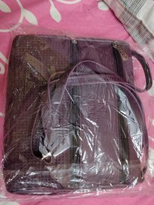 New Stylish Purple Numa Bag + 3d printed keyc