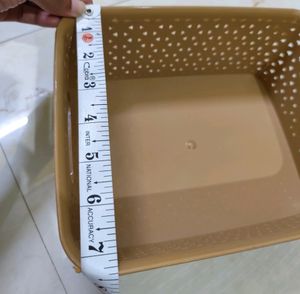 Pack Of 3 Multipurpose Storage Basket With Lid..