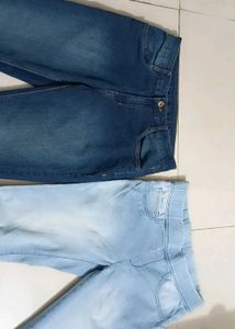 Stylish Denim Jeans - Set of 2