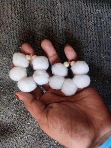 Pom Pom Earrings