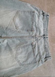 Light Wash Ripped Baggy Jeans