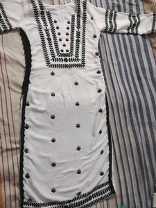 white kurti