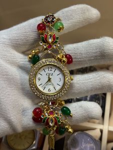 kashmiri anarkali watch bracelet - Free delivery