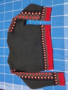 Vintage Knit Cropped Cardigan