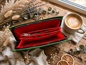 Boho Embroidered Wallet