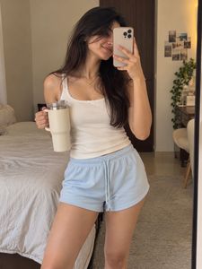 Pastel Blue Shorts for Women | Savana