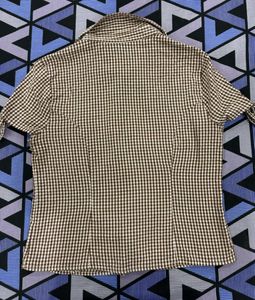 Zudio Gingham Check Short Sleeve Shirt
