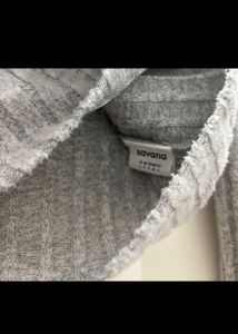 Ribbed Square Neck Long Sleeve Top