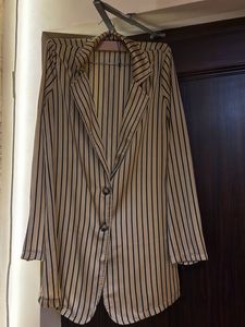 Striped Blazer Jacket