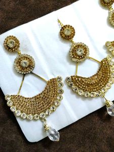 Stone studded Designer Earrings