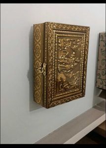 Antique Gold Embossed Box