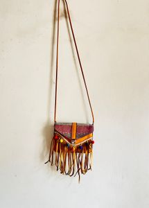 boho Fringe Crossbody sling Bag