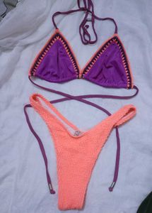 H&amp;M Purple Bikini Set