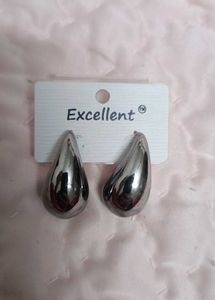 Silver Drop Earrings