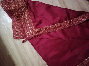 Beutiful Saree With Designer Blouse