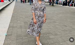Stylish Printed Maxi Dress