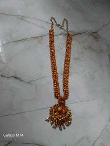 Exquisite Indian Gold-Plated Necklace Set