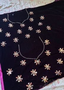 Exquisite Velvet Lehenga Choli