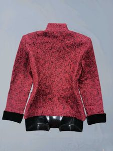 Imported Elegant Red Women's Blazer