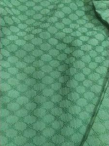 Charming Green Textured top with Bow