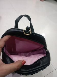 Sequin Panda Mini Backpack