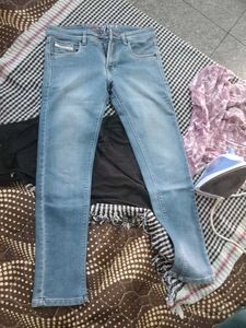 Light Wash Denim Jeans